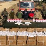 আসাম রাইফেলস মিজোরামে ২,৫০০ কেজি বিস্ফোরক উদ্ধার করেছে