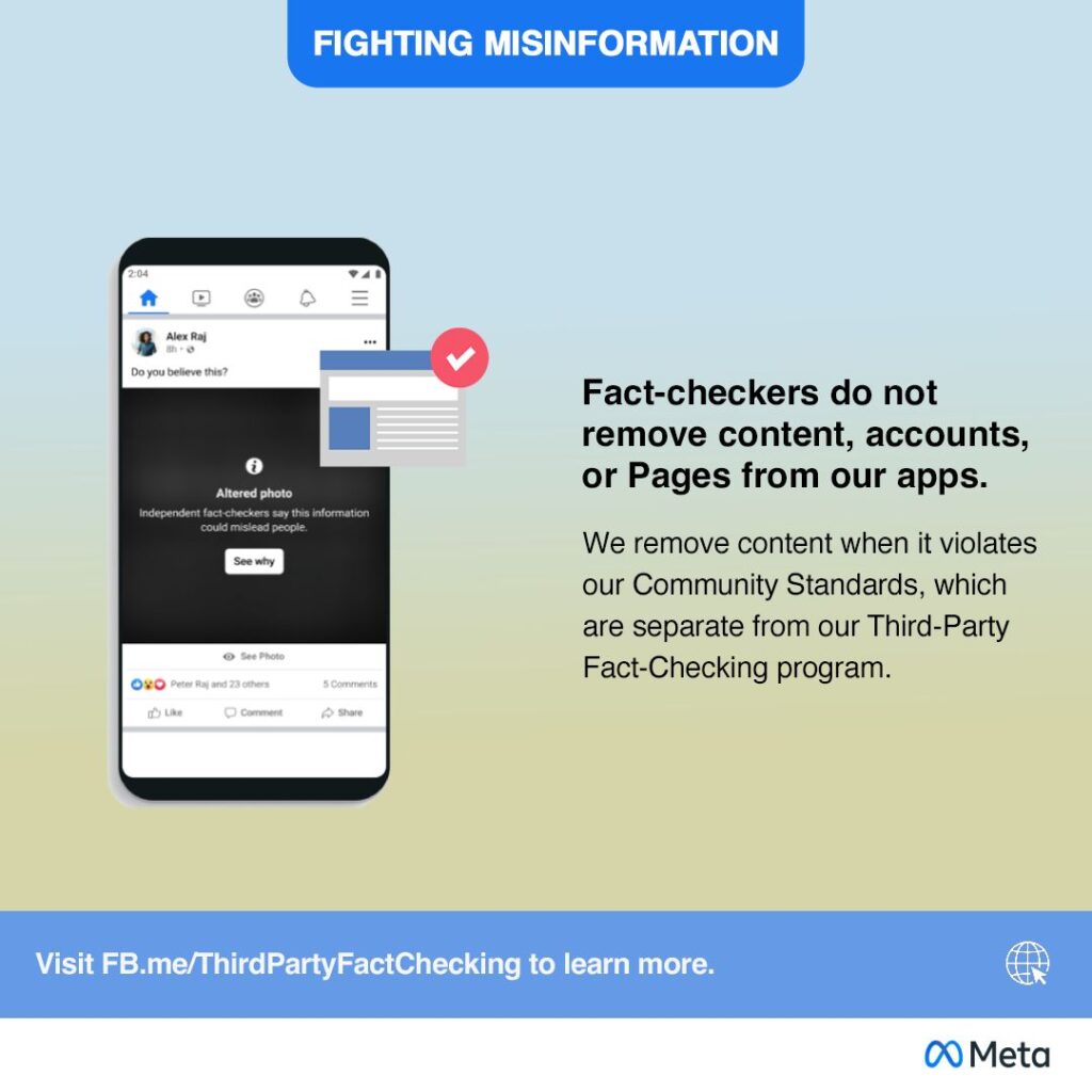 ভোটের বাজারে বিভ্রান্তিকর তথ্য ছড়ানো বন্ধ করে facebook নিয়ে এলো fact-checker policy