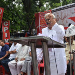 সমাবেশে মঞ্চ থেকে ইডি-সিবিআই অফিস ঘেরাও করার হুঁশিয়ারি দেন বাম নেতৃত্ব