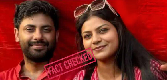 Srijan himself reveals the truth behind the viral photo of CPM's Srijan with Pak-'Spy' Jyoti