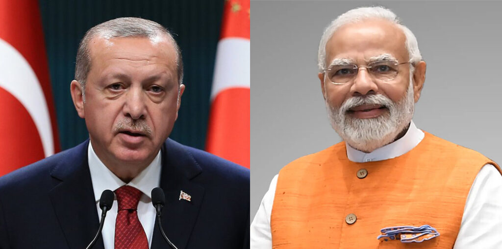 ভারতের বিরুদ্ধে পাকিস্তানকে সাহায্যের করে পার পেল না তুরস্ক, ভারতে নিল একাধিক পদক্ষেপ