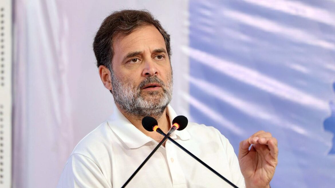 Opposition leader Rahul Gandhi's big attack on Prime Minister Modi