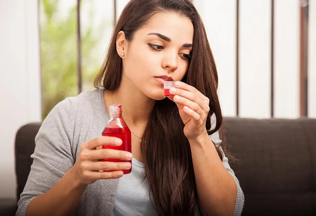 Find out from an expert that taking cough syrup during pregnancy