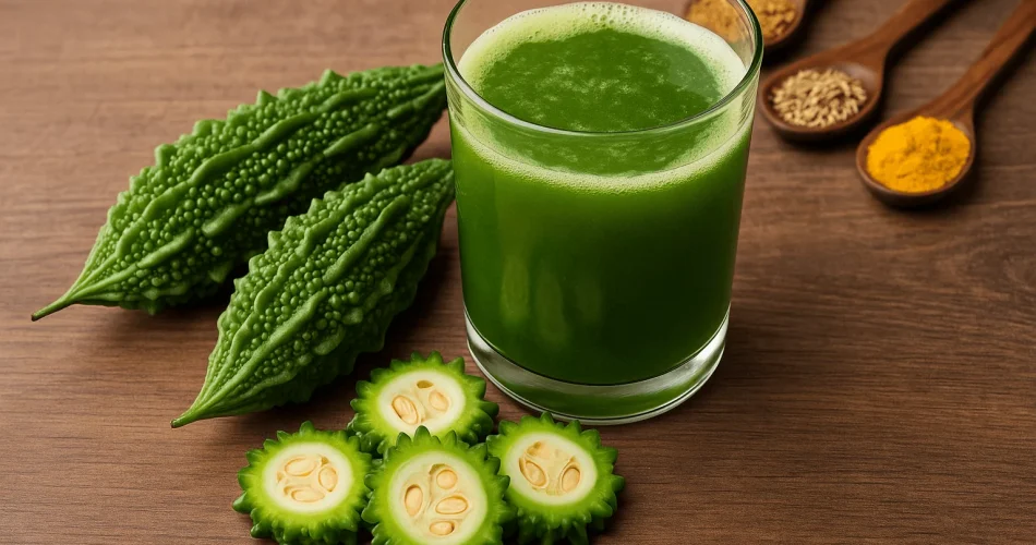 Why drinking karela juice daily will provide 5 important benefits for your skin, liver and overall health