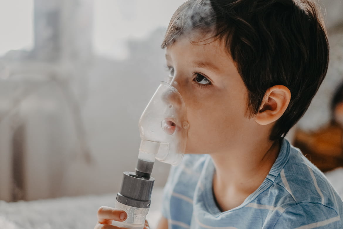 Ask your doctor when children should be given a nebulizer.