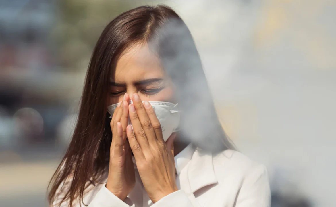 If you are constantly coughing due to pollution, follow these Ayurvedic tips
