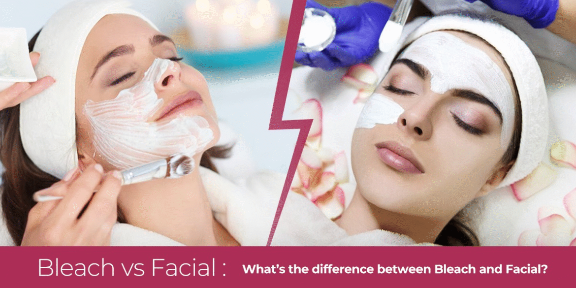 Find out what beauty experts say about whether bleach or facial is beneficial for glowing skin.