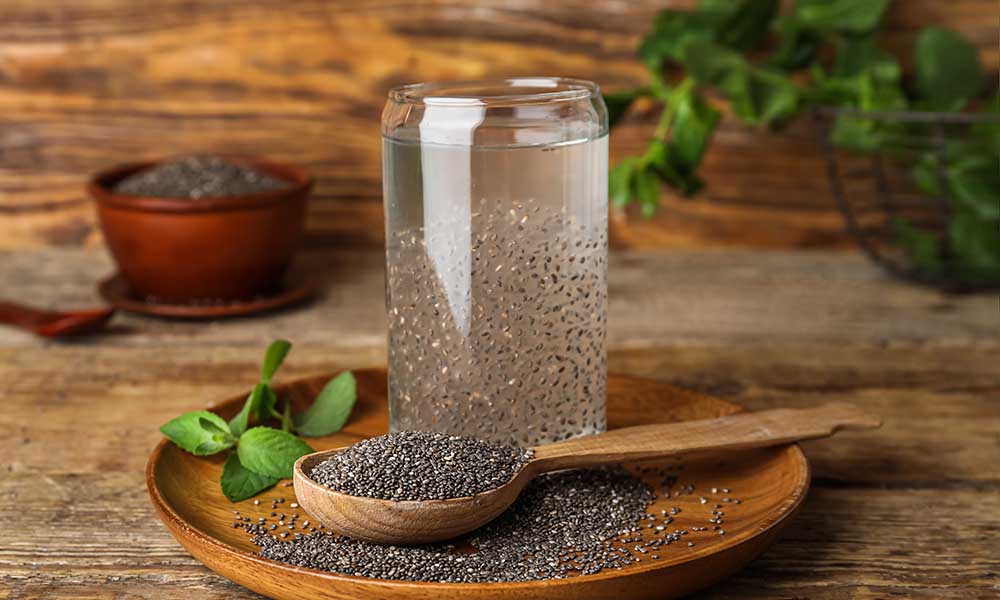 Soaking chia seeds in water or eating them raw is very beneficial and good for health.