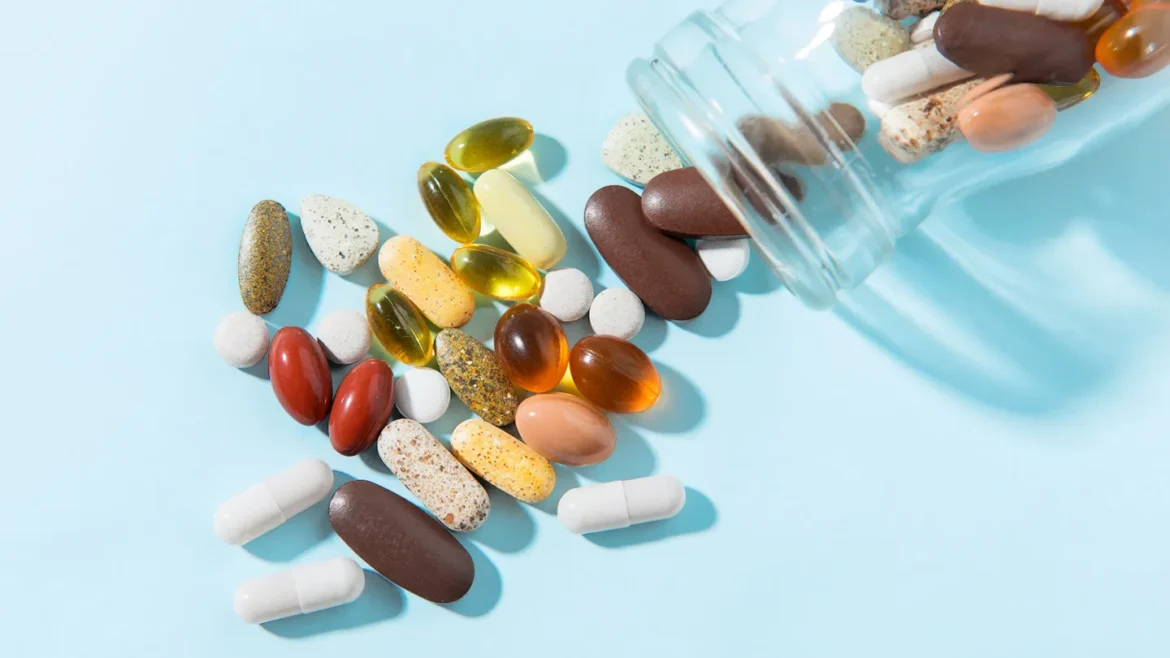 Taking excessive amounts of vitamins can also be dangerous. Learn about the symptoms from your doctor.