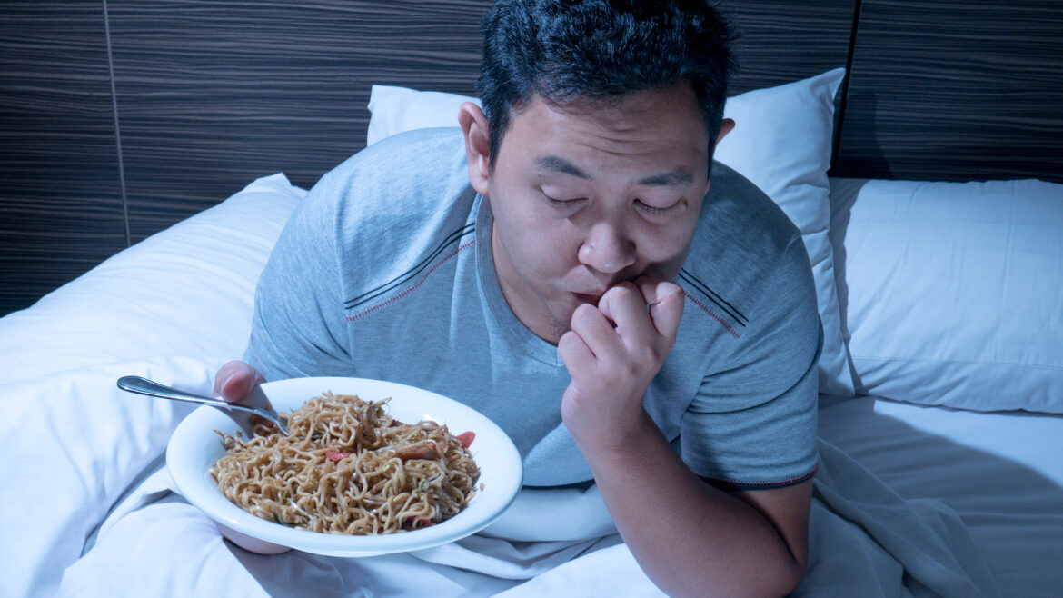 Find out from a doctor whether eating late at night is raising your blood sugar levels
