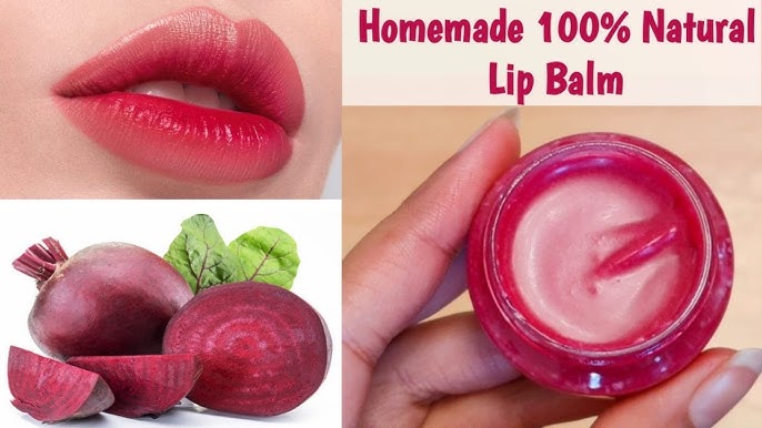 Use these two natural products made from beetroot and get soft and pink lips.