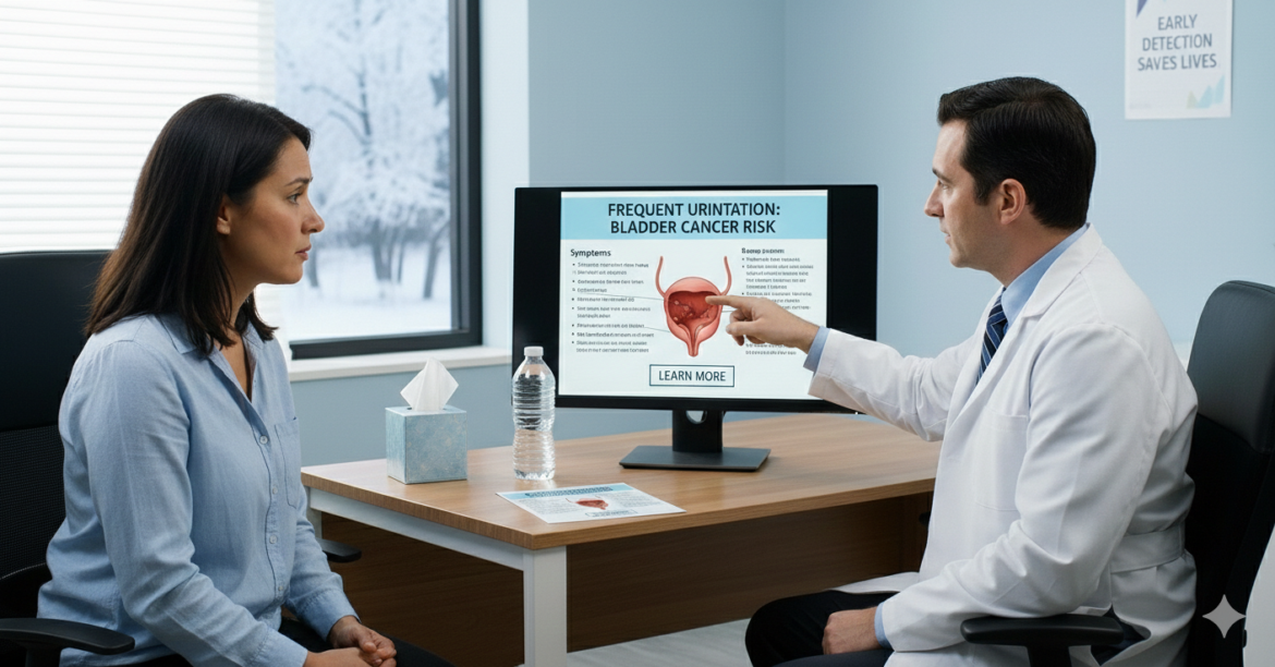 If you experience frequent urination, you may be at risk of this cancer. Learn more.