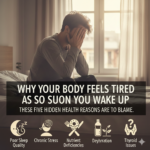 ঘুম থেকে ওঠার সাথে সাথেই আপনার শরীর ক্লান্ত লাগে কেন? এই ৫টি গোপন স্বাস্থ্যগত কারণই এর জন্য দায়ী
