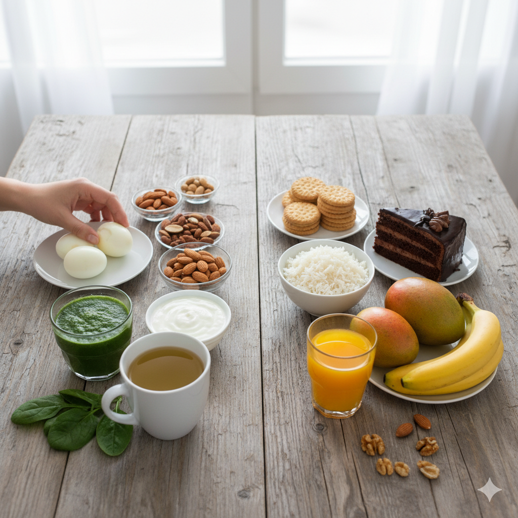 Learn what diabetic patients should eat on an empty stomach in the morning and which foods can increase blood sugar levels.