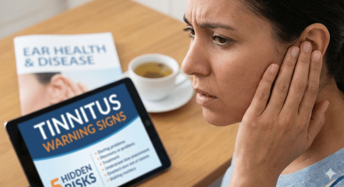 Be careful! Do not ignore ringing in the ears; it could be a symptom of five dangerous diseases.