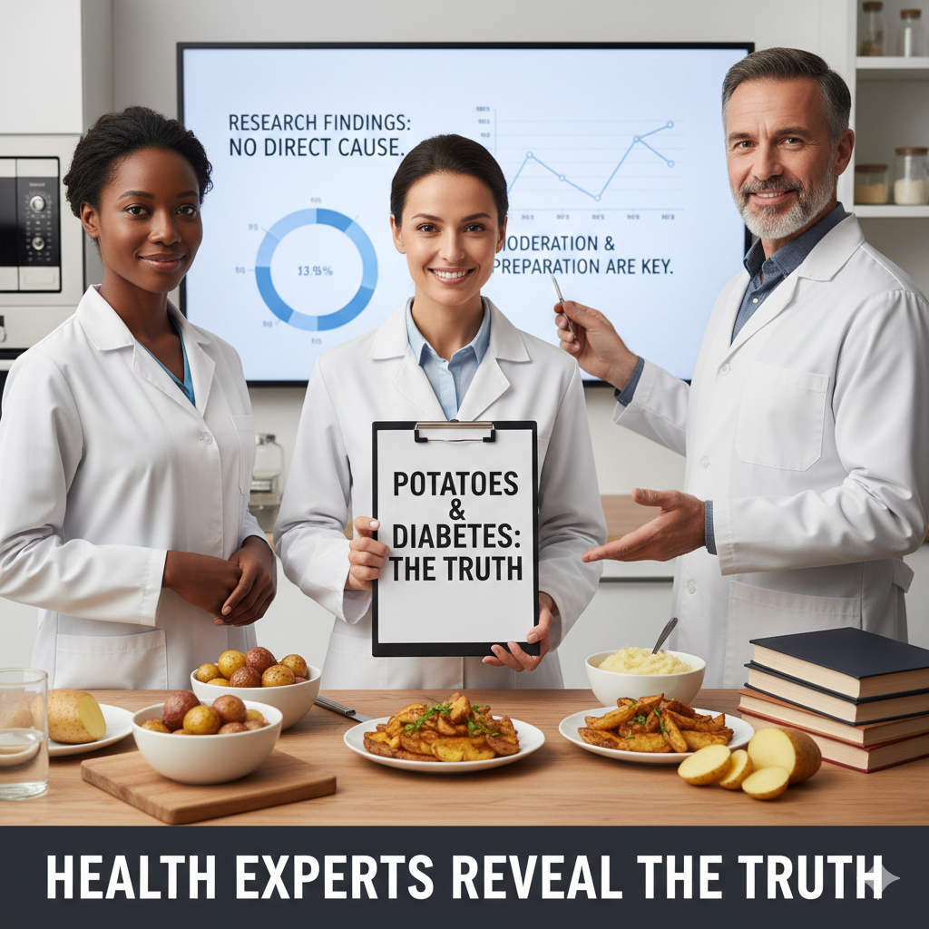 Does eating potatoes increase the risk of diabetes? Health experts reveal the truth.