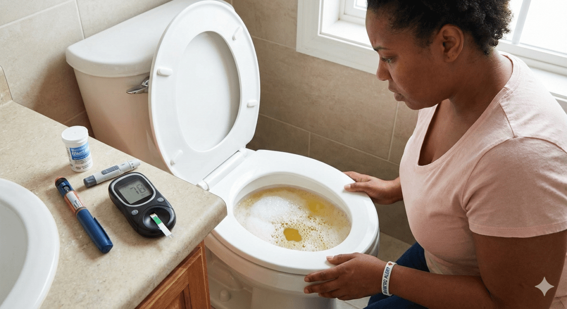 Learn why your urine is foamy and whether it could be a symptom of diabetes.