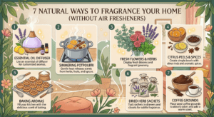 আপনার ঘর হয়ে উঠবে হোটেলের মতো সুগন্ধি; এয়ার ফ্রেশনার ছাড়াই ৭টি প্রাকৃতিক উপায়ে ছড়িয়ে দিন মনমাতানো সুবাস